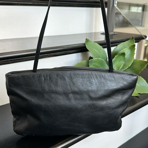 Brio vintage leather shoulder clutch purse crossbody - Picture 6 of 12